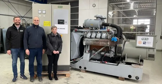 Stromerzeuger für die Ukraine